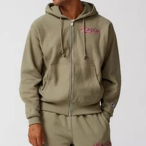 Champion Collegiate Reverse Weave Full Zip Hoodie Sweatshirt